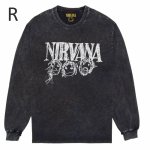 画像19: Nirvana Band Rock Vintage Style Print Long Sleeve T-Shirt　ユニセックス 男女兼用ニルヴァーナバンドヴィンテージスタイルウォッシャブルプリント長袖  Tシャツ (19)