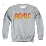 画像13: Unisex ACDC Vintage Style Band Rock Cool Neck Sweatshirt　ユニセックス男女兼用ACDC バンドヴィンテージフォトプリント長袖スウェットプルオーバーラウンドネックトレーナー (13)