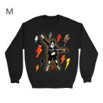 画像14: Unisex ACDC Vintage Style Band Rock Cool Neck Sweatshirt　ユニセックス男女兼用ACDC バンドヴィンテージフォトプリント長袖スウェットプルオーバーラウンドネックトレーナー (14)