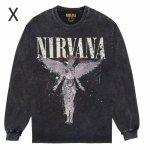 画像25: Nirvana Band Rock Vintage Style Print Long Sleeve T-Shirt　ユニセックス 男女兼用ニルヴァーナバンドヴィンテージスタイルウォッシャブルプリント長袖  Tシャツ (25)
