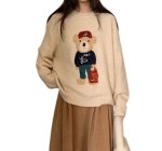 画像3: Errand Bear Long Sleeve Sweater Pullover　お使いベア熊長袖セーター  プルオーバー ニット (3)