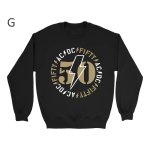 画像8: Unisex ACDC Vintage Style Band Rock Cool Neck Sweatshirt　ユニセックス男女兼用ACDC バンドヴィンテージフォトプリント長袖スウェットプルオーバーラウンドネックトレーナー (8)