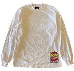 画像4: SPRING BREAK art print vintage style long sleeve T-shirt　ユニセックス 男女兼用ＳＰＲＩＮＧ ＢＲＥＡＫアートプリントヴィンテージスタイル長袖Tシャツ (4)