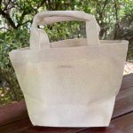 画像2: Aloha Snoopy Mini Canvas Tote　アロハハワイスヌーピーキャンバスミニトートバッグ (2)