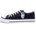 画像1: Unisex  Astronaut x Space Lace-Up Canvas Sneakers　男女兼用 ユニセックス宇宙飛行士×宇宙レースアップ キャンバス スニーカー (1)