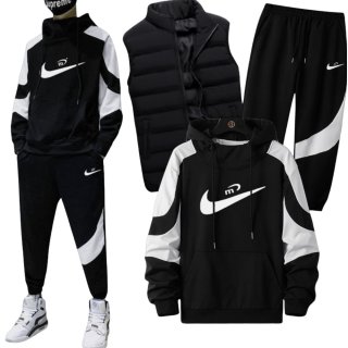 25 Unisex Men& Women 2 Tone Setup Sweat and Pants and Down vest