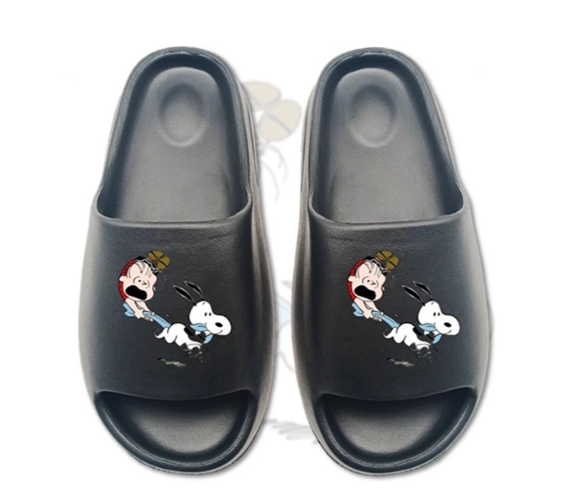 画像4: Unisex  Snoopy & Charlie Brown Sandal Slippers  Beach sandals  ユニセックス男女兼用スヌーピー&チャーリーブラウンフリップフロップ サンダル シャワー ビーチ サンダル (4)