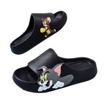 画像1: Tom & Jerry slippers flip flops  soft bottom sandals slippers プラットフォーム トム ＆ ジェリー トムとジェリーフリップフロップサンダルシャワーサンダル ビーチサンダルユニセックス男女兼用 (1)