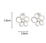 画像9: Pearl Flower French Style Earrings　パールフラワーフレンチスタイルピアス イアリング (9)