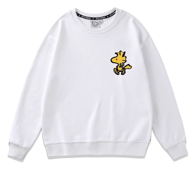 画像3: Unisex One point Snoopy & Woodstock & Charlie & Lucy & Marcy Sweat Pullover  男女兼用  ワンポイントスヌーピー＆ウッドストック＆チャーリー＆ルーシー＆マーシースウェット トレーナー (3)