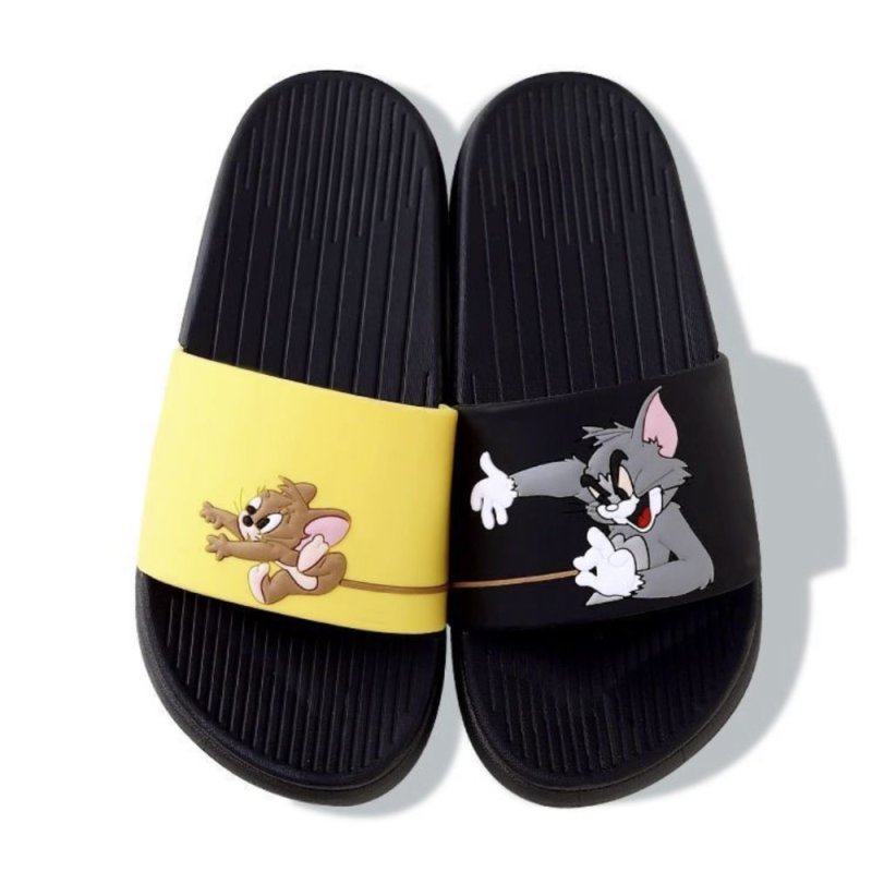 画像3: New men's Tom & Jerry slippers flip flops  soft bottom sandals slippers   プラットフォームトム＆ジェリーフリップフロップサンダルシャワーサンダル ビーチサンダル　ユニセックス男女兼用 (3)