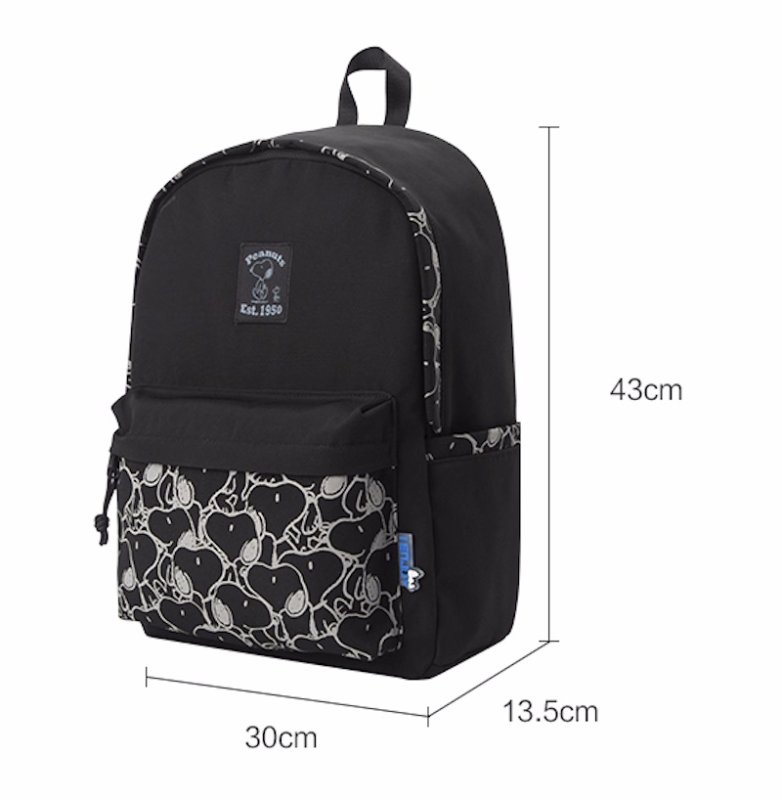 画像8: Snoopy Monogram Backpack  スヌーピーモノグラムバックパックリュック (8)
