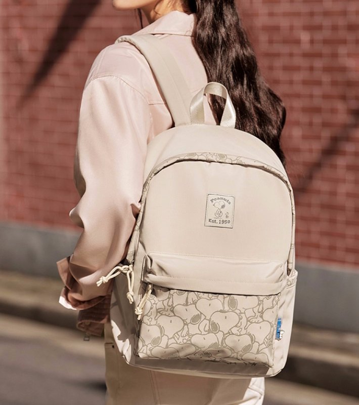 画像4: Snoopy Monogram Backpack  スヌーピーモノグラムバックパックリュック (4)