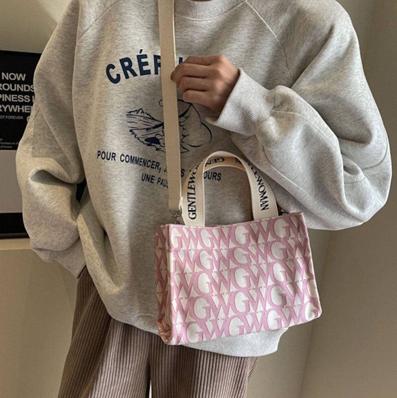 画像7: GENTLEWOMAN Monogram Logo Mini Tote Shoulder Bag GENTLEWOMANジェントルウーマンモノグラムロゴ ミニトートショルダーバッグ (7)
