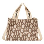 画像1: GENTLEWOMAN Monogram Logo Mini Tote Shoulder Bag　GENTLEWOMANジェントルウーマンモノグラムロゴ ミニトートショルダーバッグ (1)