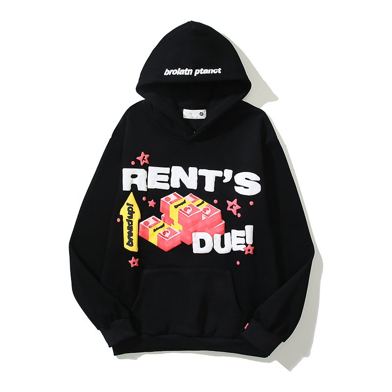 画像2: Unisex Broken Planet Paint Hoodie   Hoodie Sweatshirt Jacket ユニセックス男女兼用ブロークンプラネットプリントフーディスウェットシャツジャケットパーカー  (2)