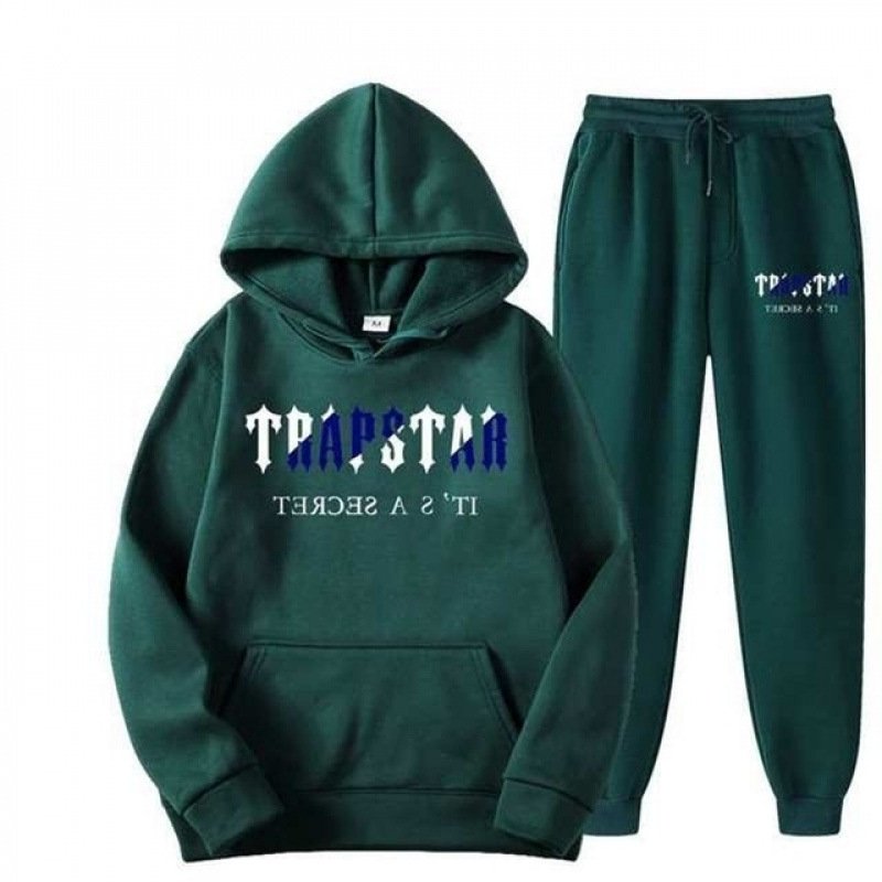 画像10:  Unisex TRAPSTAR Letter Hoodie & Pants Sweatsuit Set ユニセックス 男女兼用 TRAPSTARレターフーディ＆パンツスウェットセットアップ (10)