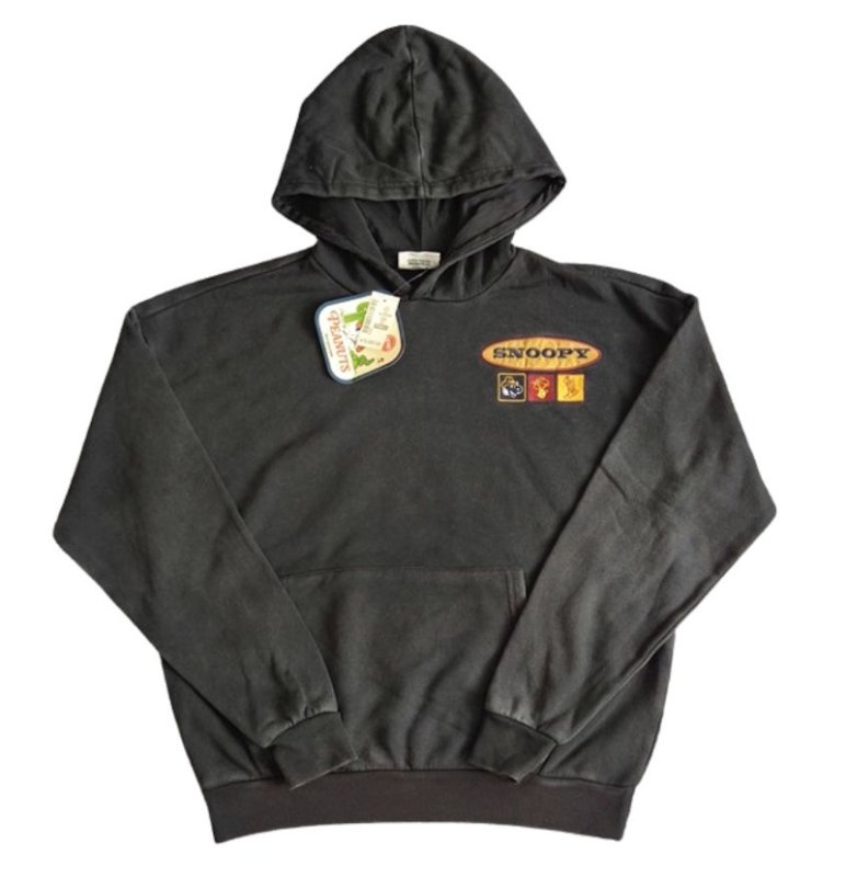 画像3: Unisex Snoopy Vintage Style Hoodie Sweatshirt Jacket　ユニセックス男女兼用ヴィンテージスタイルスヌーピーフーディスウェットシャツジャケットパーカー  (3)