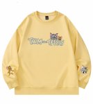 画像3: Unisex Tom and Jerry print sweatshirt Pullover  男女兼用  トムとジェリープリントスウェット トレーナープルオーバー (3)