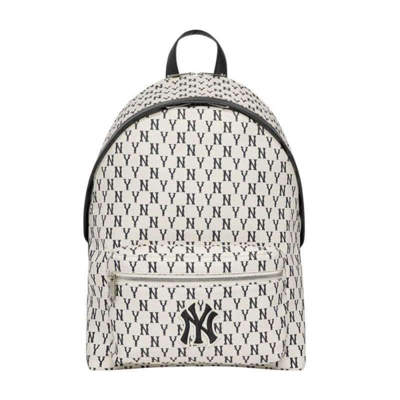 画像2: MLB monogram backpack rucksack bag 男女兼用 MLB NY モノグラム バックパック リュック バッグ (2)