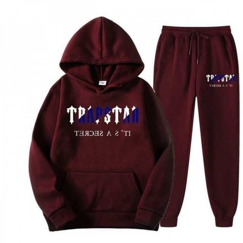画像9:  Unisex TRAPSTAR Letter Hoodie & Pants Sweatsuit Set ユニセックス 男女兼用 TRAPSTARレターフーディ＆パンツスウェットセットアップ (9)