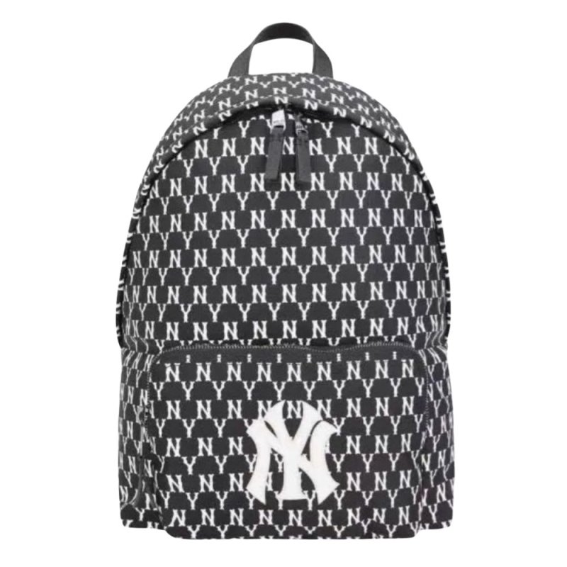 画像1: MLB monogram backpack rucksack bag 男女兼用 MLB NY モノグラム バックパック リュック バッグ (1)
