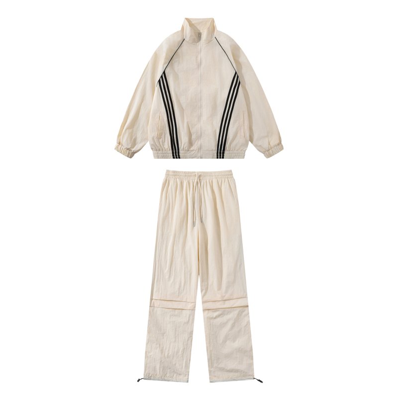 画像3: Unisex Men& Women three-line Setup jacket and Pants Set  3ラインセットアップユニセックス男女兼用 ジャケット＆パンツセット (3)