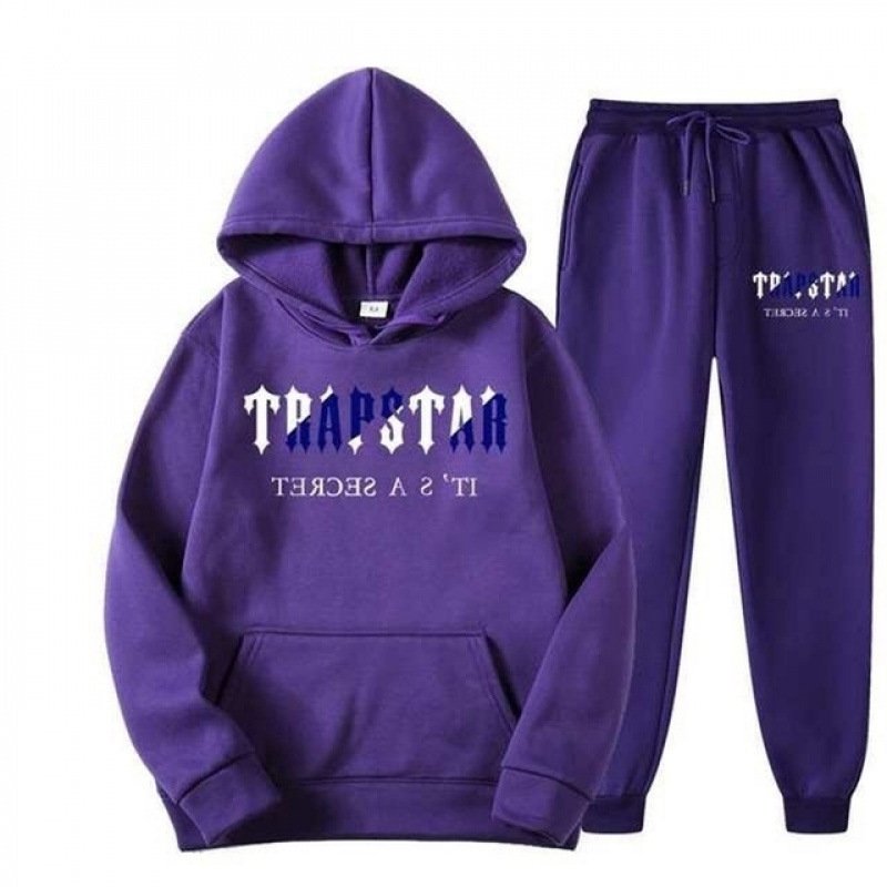画像11:  Unisex TRAPSTAR Letter Hoodie & Pants Sweatsuit Set ユニセックス 男女兼用 TRAPSTARレターフーディ＆パンツスウェットセットアップ (11)