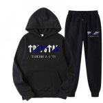 画像2:  Unisex TRAPSTAR Letter Hoodie & Pants Sweatsuit Set ユニセックス 男女兼用 TRAPSTARレターフーディ＆パンツスウェットセットアップ (2)