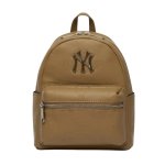 画像4: MLB NY logo monogram leather Backpack Bag ニューヨークヤンキース バックパック リュックサック  バッグ (4)