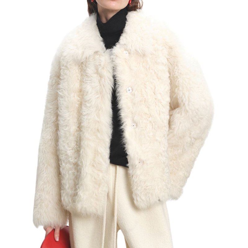 画像1: Tuscan fur short coat jacket　ストカーナファーコートジャケット (1)