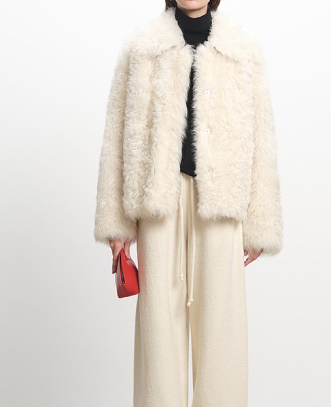 画像6: Tuscan fur short coat jacket　ストカーナファーコートジャケット (6)