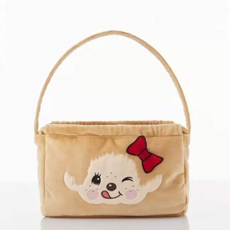 画像3: GentleWoman x Big Monchhichi Appliqué Velvet Tote Shoulder Bag　GentleWomanジェントルウーマン×ビッグモンチッチアップリケ ベロア トートショルダーバッグ (3)