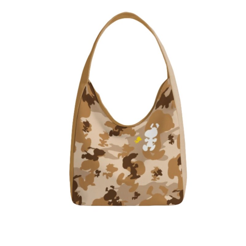 画像2: Snoopy canvas tote shoulder bag　スヌーピーキャンバスデニムトートショルダーバック (2)