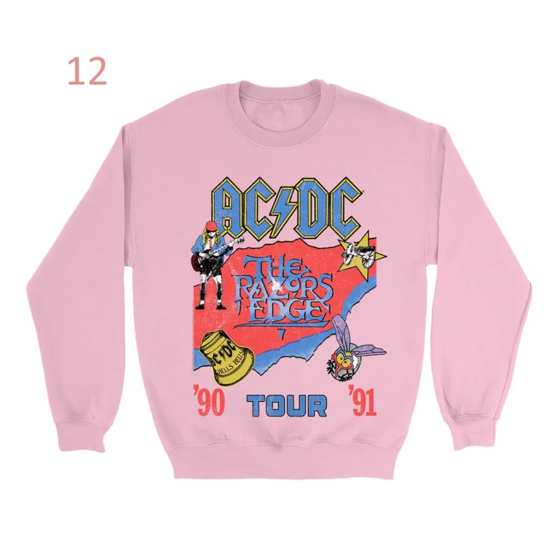 画像12: Unisex ACDC band rock sweatshirt 　ユニセックス男女兼用ACDCバンドスウェットシャツ トレーナー (12)