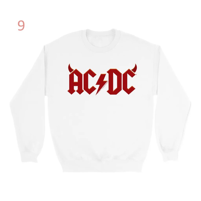 画像9: Unisex ACDC band rock sweatshirt 　ユニセックス男女兼用ACDCバンドスウェットシャツ トレーナー (9)