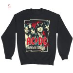 画像5: Unisex ACDC band rock sweatshirt 　ユニセックス男女兼用ACDCバンドスウェットシャツ トレーナー (5)