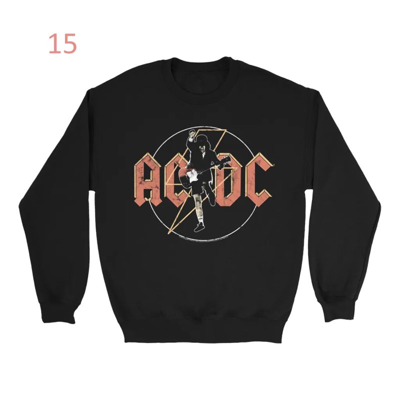 画像15: Unisex ACDC band rock sweatshirt 　ユニセックス男女兼用ACDCバンドスウェットシャツ トレーナー (15)