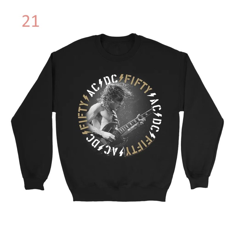 画像21: Unisex ACDC band rock sweatshirt 　ユニセックス男女兼用ACDCバンドスウェットシャツ トレーナー (21)