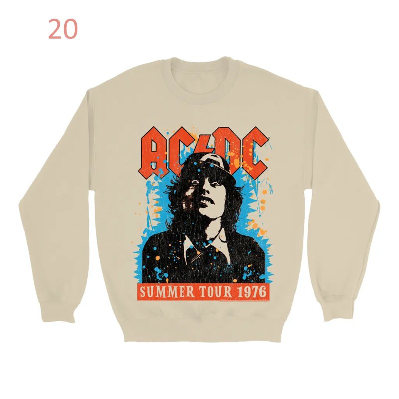 画像20: Unisex ACDC band rock sweatshirt 　ユニセックス男女兼用ACDCバンドスウェットシャツ トレーナー (20)
