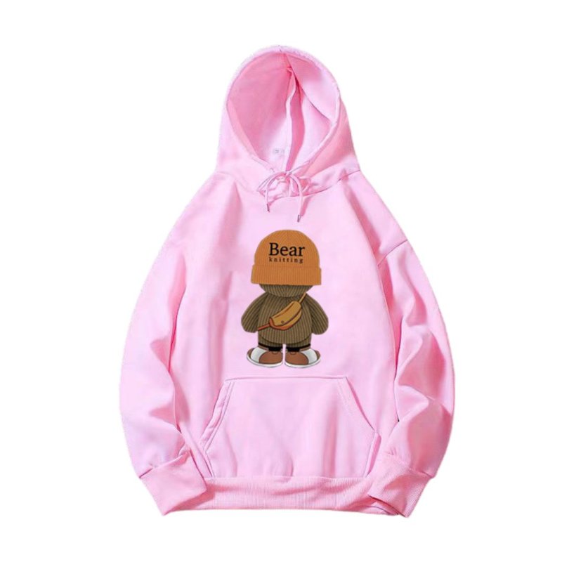 画像9: Unisex BEAR cap Hoodie Sweatshirt Jacket　ユニセックス男女兼用キャップベアフーディスウェットシャツジャケットパーカー  (9)