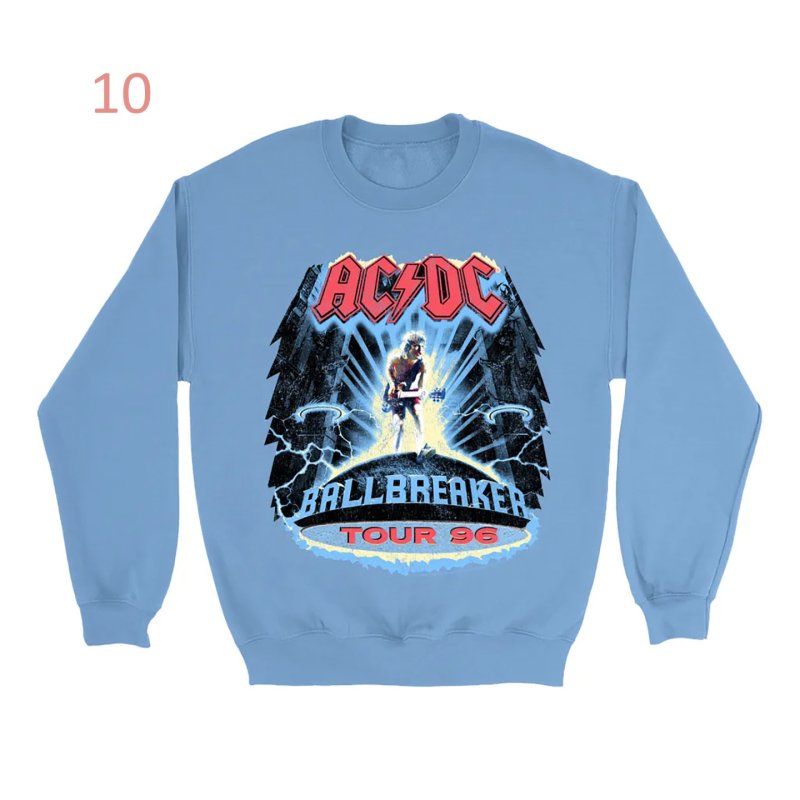 画像10: Unisex ACDC band rock sweatshirt 　ユニセックス男女兼用ACDCバンドスウェットシャツ トレーナー (10)