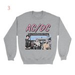 画像3: Unisex ACDC band rock sweatshirt 　ユニセックス男女兼用ACDCバンドスウェットシャツ トレーナー (3)