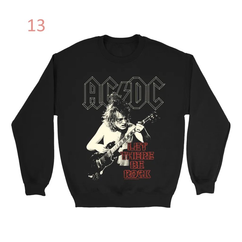 画像13: Unisex ACDC band rock sweatshirt 　ユニセックス男女兼用ACDCバンドスウェットシャツ トレーナー (13)