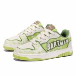 画像7: Unisex Simpson Family Platform Lace-Up Sneakers　男女兼用 ユニセックス厚底シンプソンファミリーシンプソンズレザーレースアップ  スニーカー (7)
