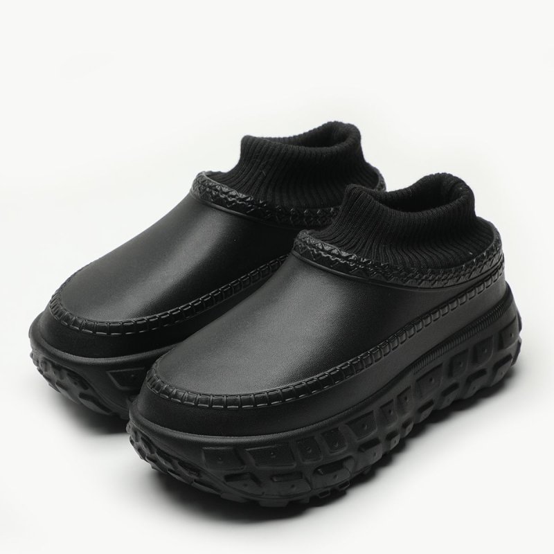 画像3: Unisex Waterproof fur-lined thick-soled chef shoes   ユニセックス男女兼用防水内側ファー厚底シェフシューズ (3)