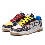 画像4: Unisex Simpson Family Platform Lace-Up Sneakers　男女兼用 ユニセックス厚底シンプソンファミリーシンプソンズレザーレースアップ  スニーカー (4)