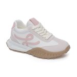 画像6: Women's high insole platform lace-up sneakers shoes   ウーマンハイインソール厚底レースアップスニーカー (6)