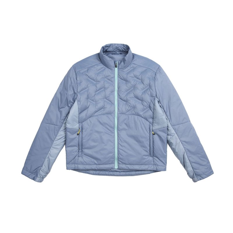 画像3: Unisex  Stand collar splicing quilted down jacket　ユニセックス 男女兼用 スタンドカラースプライシングキルティングダウン ジャケット ジャンパー  (3)