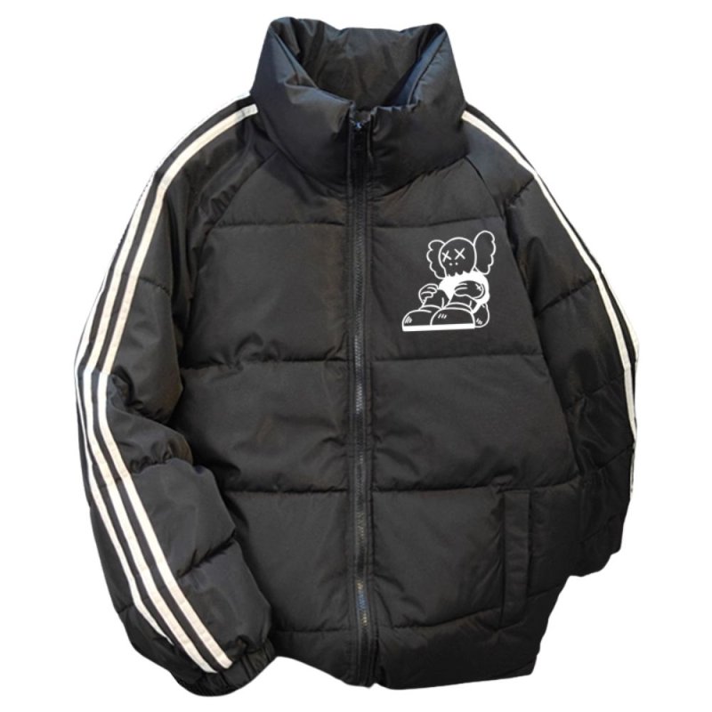 画像3: Unisex Kaws cold weather Down Jacket  Nuptse ユニセックス 男女兼用 防寒 肉厚 カウズ ダウン ジャケット ジャンパー ヌプシ ベンチコート (3)